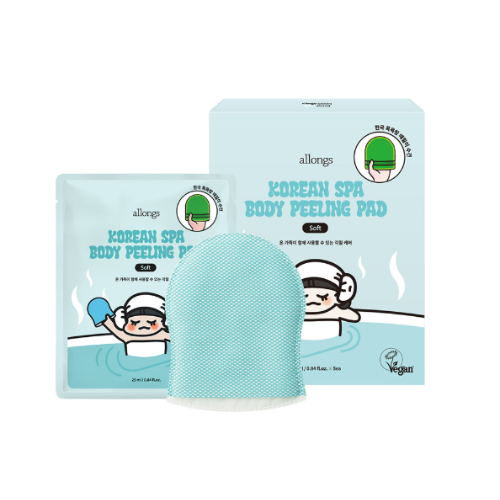 Allongs Korean Spa Body Peeling Pad Soft – 5 Pads