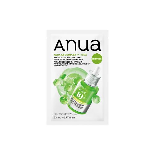 Anua Azelaic Acid Hyaluron Redness Soothing Serum Mask 23ml-1ea