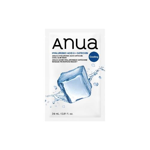 Anua 8 Hyaluronic Acid Catechin Cool Slim Mask 23ml- 1 Sheet