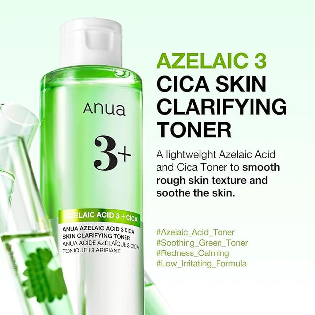 Anua Azelaic Acid 3 Cica Skin Clarifying Toner