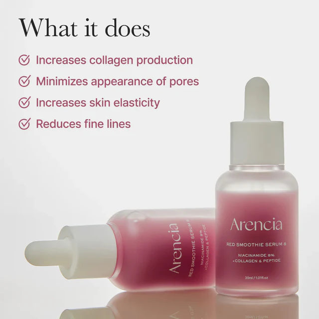 Arencia Red Smoothie Serum 8 – 30ml