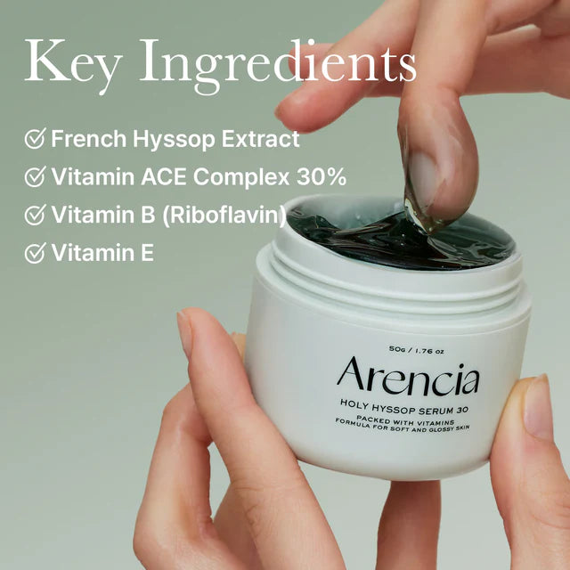 Arencia Holy Hyssop Serum 30-50g