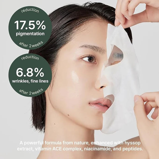 Arencia Holy Hyssop Sheet Mask Box (5 Sheet Masks)