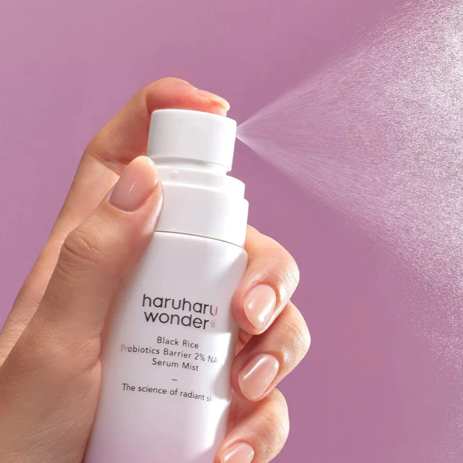 Haruharu Wonder Black Rice Probiotics Barrier 2% NAD+ Serum Mist