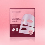 Eqqualberry Collagen Pore-Tight Up Mask Biome PDRN (Box 4 Masks)