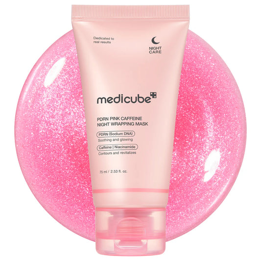 Medicube PDRN Pink Caffeine Night Wrapping Mask (75ml)
