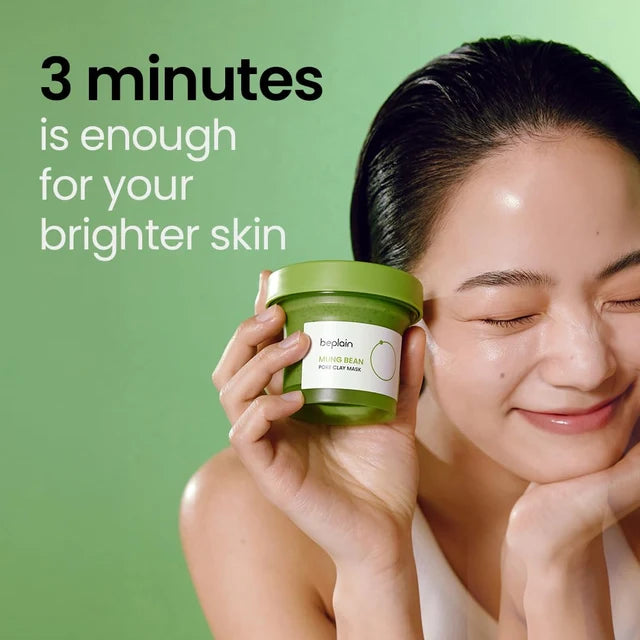 beplain Mung Bean Pore Clay Mask – 120ml