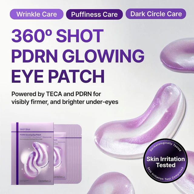Centellian24 360º Shot PDRN Glowing Eye Patch 1 box (6 pairs)