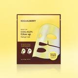 Eqqualberry Collagen Glow Up Hydrogel Mask (Box 4 Masks)