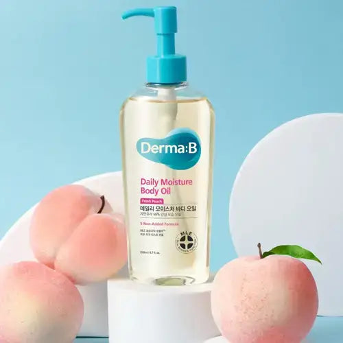 Derma B Daily Moisture Body Oil Fresh Peach 200ml
