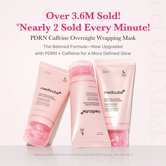 Medicube PDRN Pink Caffeine Night Wrapping Mask (75ml)