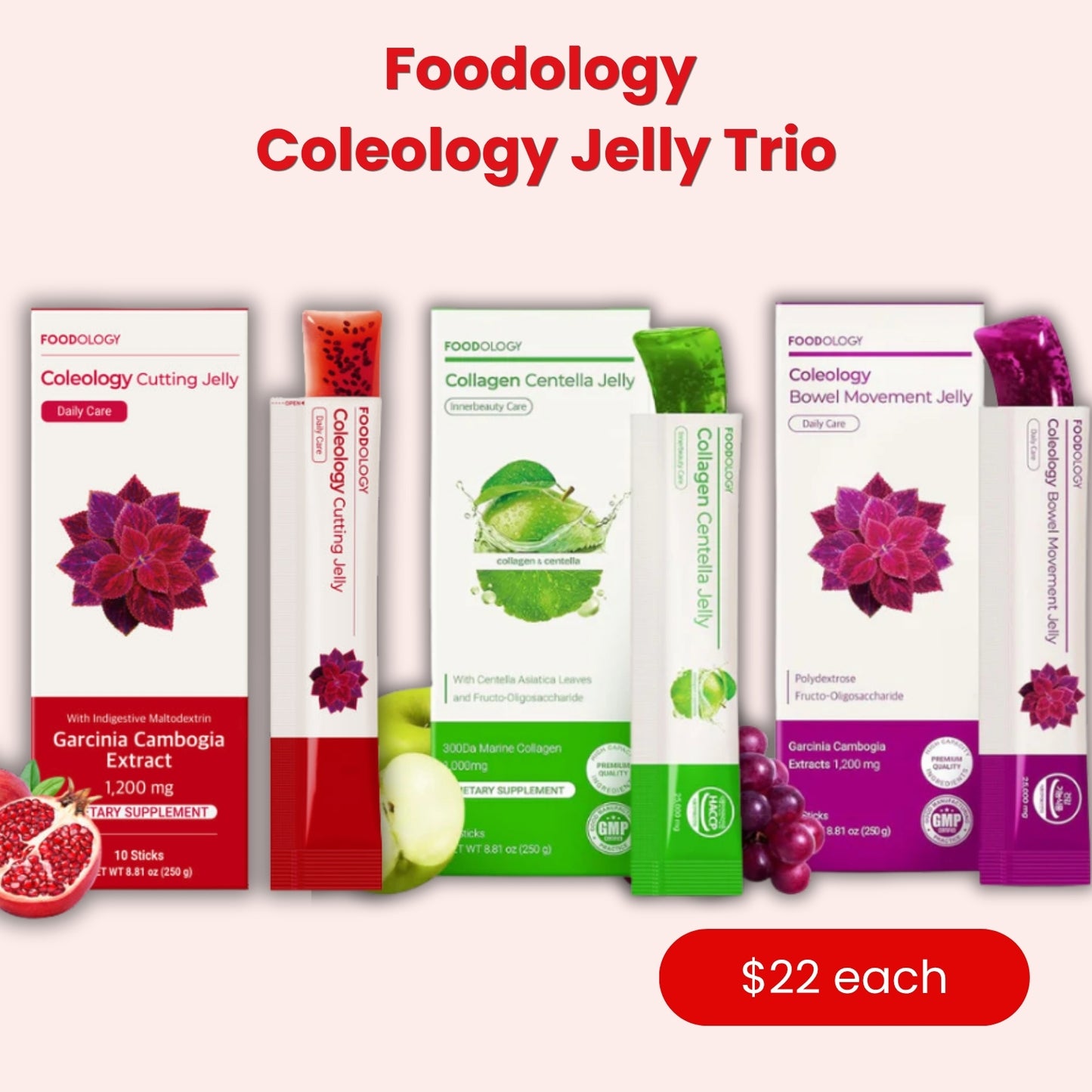 Foodology Coleology Jelly Trio
