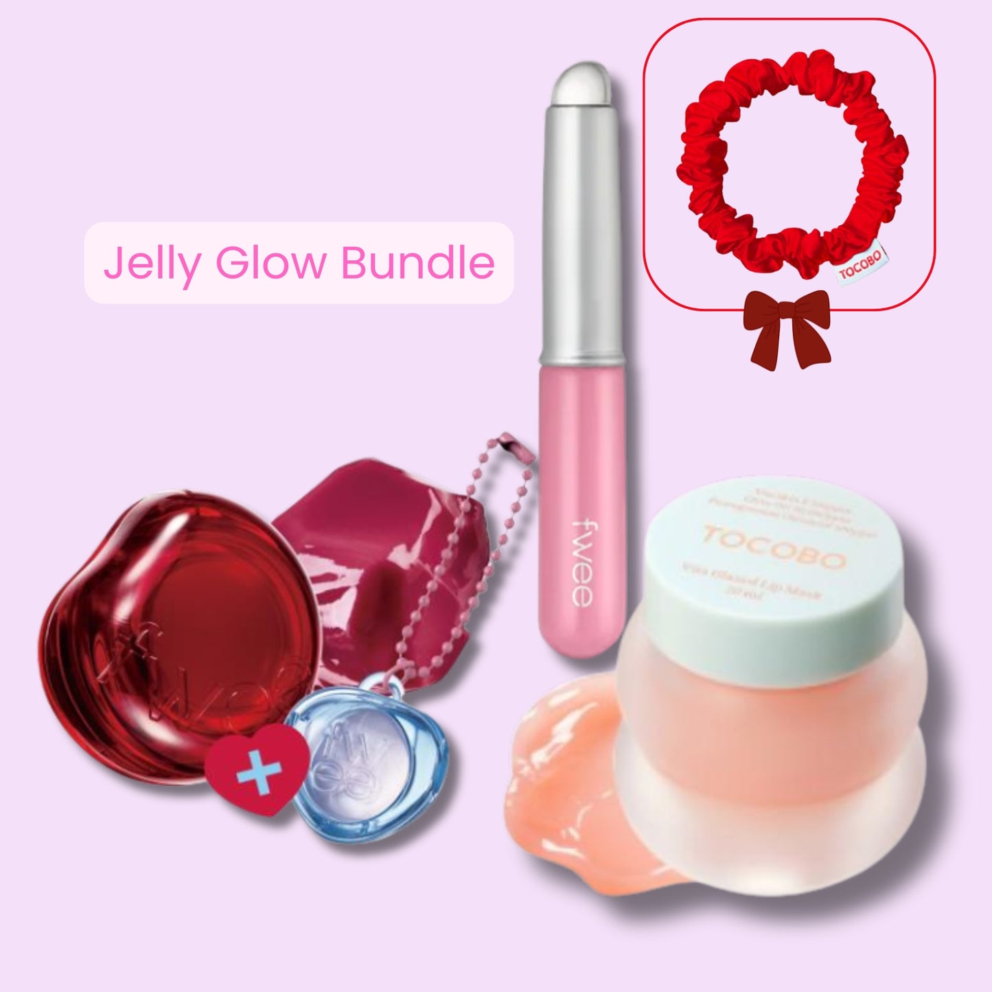Jelly Glow Set – Fun, Flirty, and Glow-Ready! ($48 Value Set)