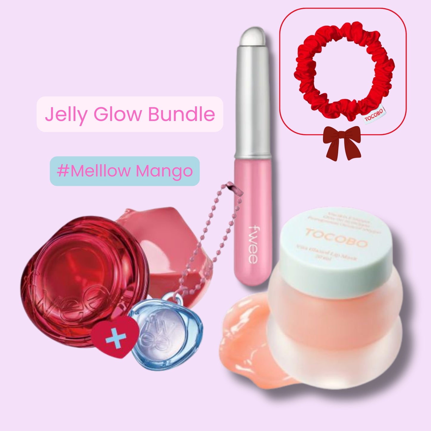 Jelly Glow Set – Fun, Flirty, and Glow-Ready! ($48 Value Set)