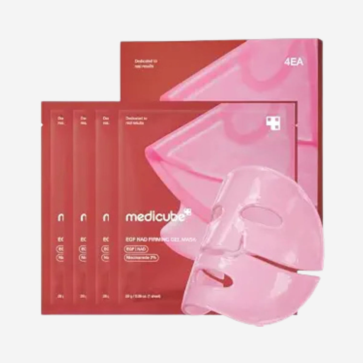 Medicube EGF NAD Firming Gel Mask – 1 Box (4EA)