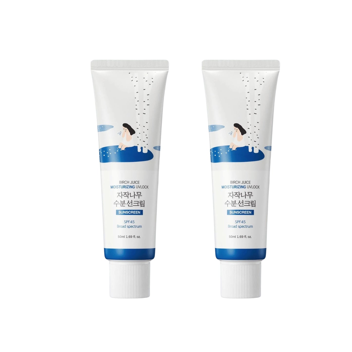 Round Lab Birch Moisturizing Sunscreen UVLock SPF 45+ Broad Spectrum