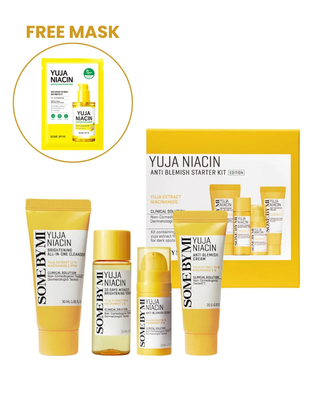 Some By Mi Yuja Niacin Anti Blemish Starter Kit