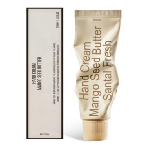 Hetras Perfumed Mango Seed Butter Hand Cream (50ml)-8 Types