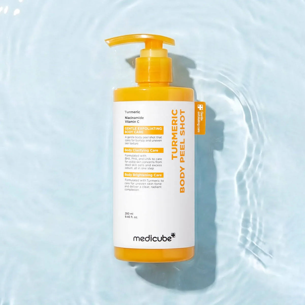 Medicube Kojic Acid Turmeric Body Peel Shot