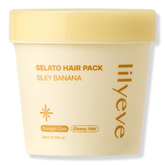 Lilyeve Repair: Turn Gelato Hair Pack Silky Banana