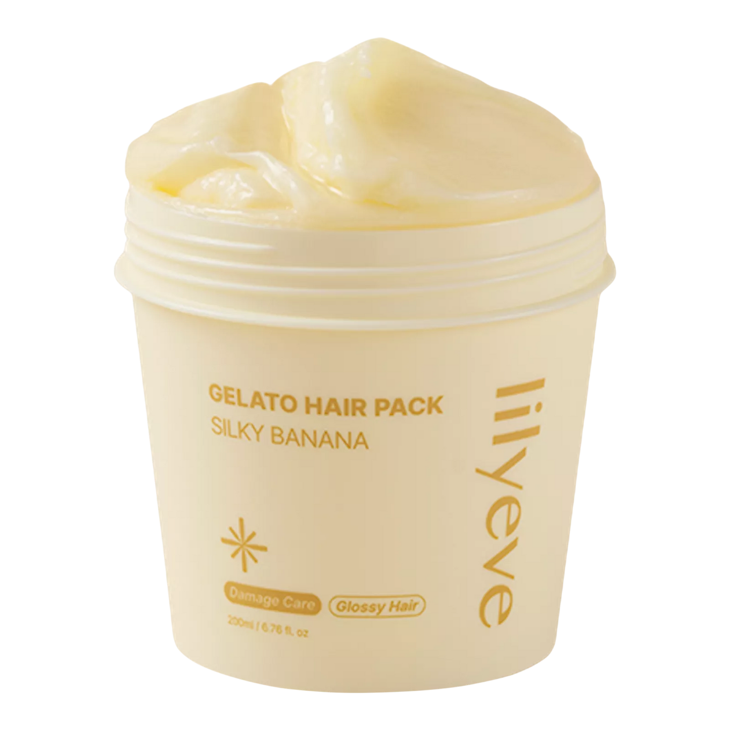 Lilyeve Repair: Turn Gelato Hair Pack Silky Banana