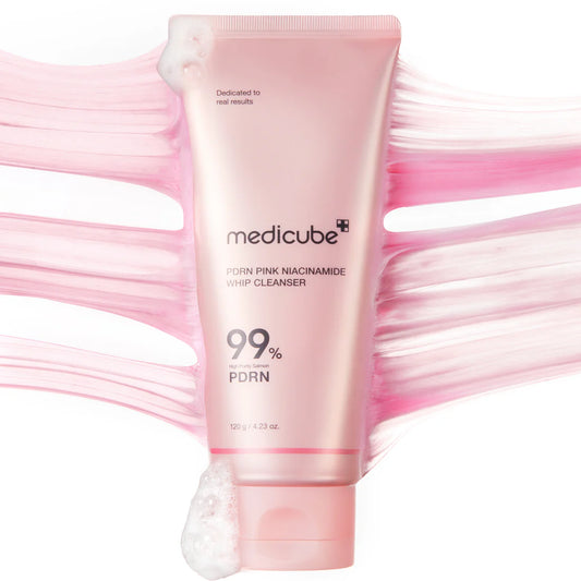 Medicube Pink Niacinamide Whip Cleanser (120ml)