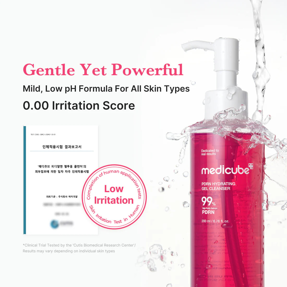 Medicube PDRN Hydrating Gel Cleanser (200ml)