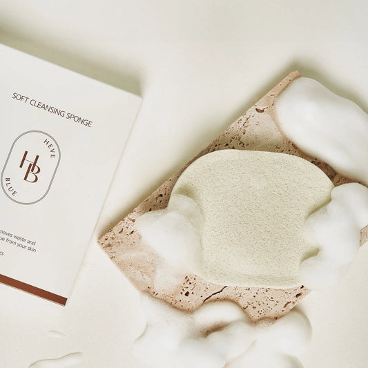 Heveblue Soft Cleansing Sponge-1pc