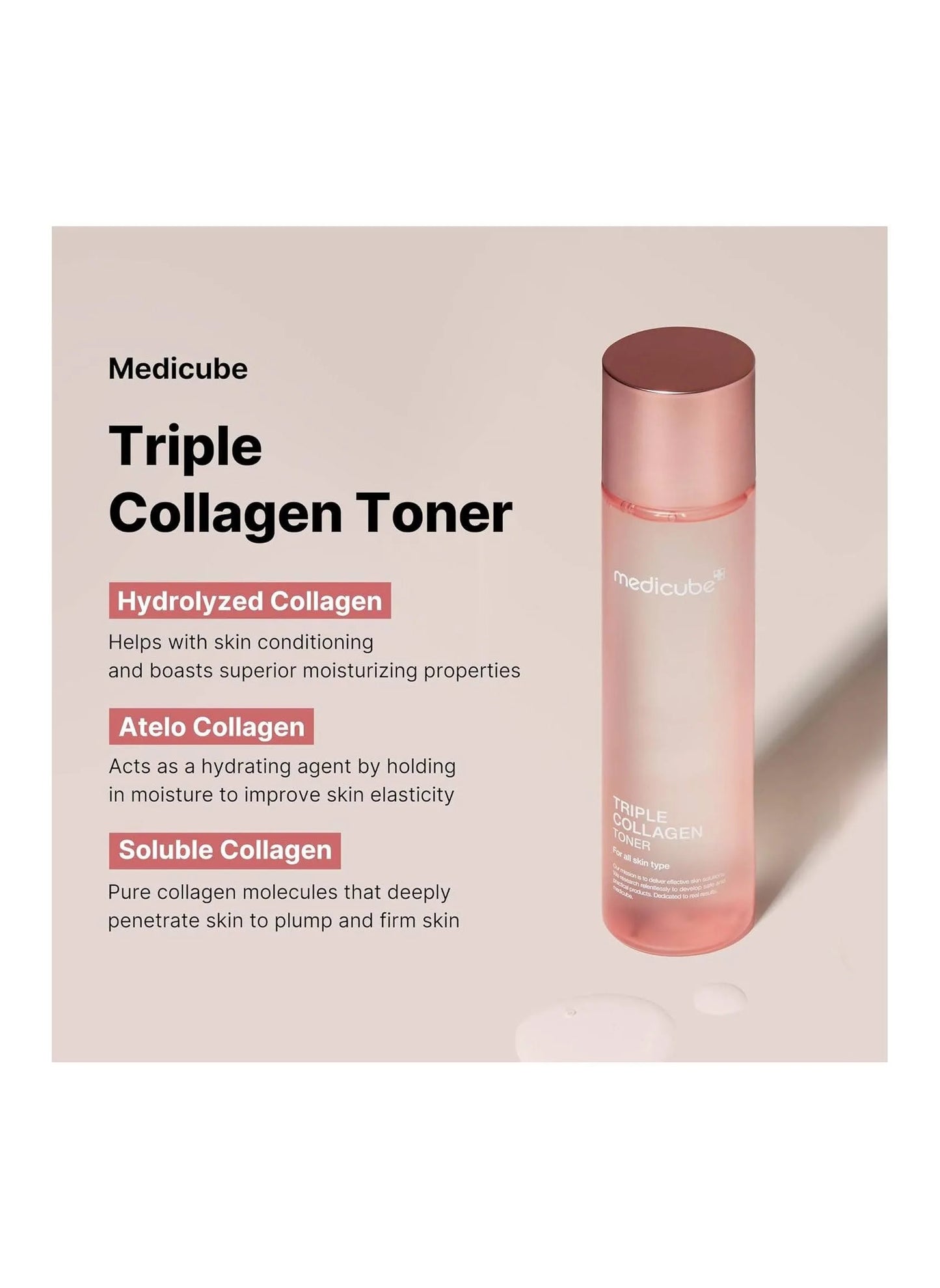 Medicube Triple Collagen Toner (140ml)