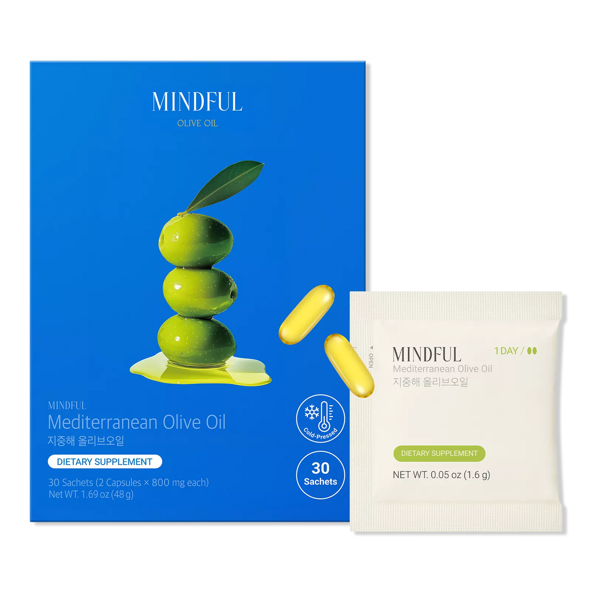 Foodology MINDFUL Mediterranean Olive Oil (30 pouch)