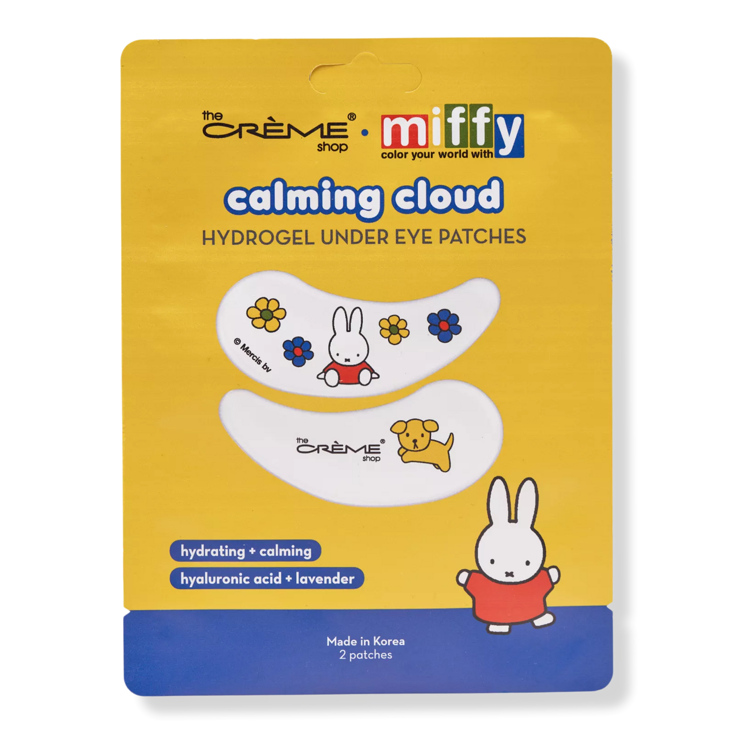 The Crème Shop MIFFY_Calming Cloud Hydrogel Under Eye Patches