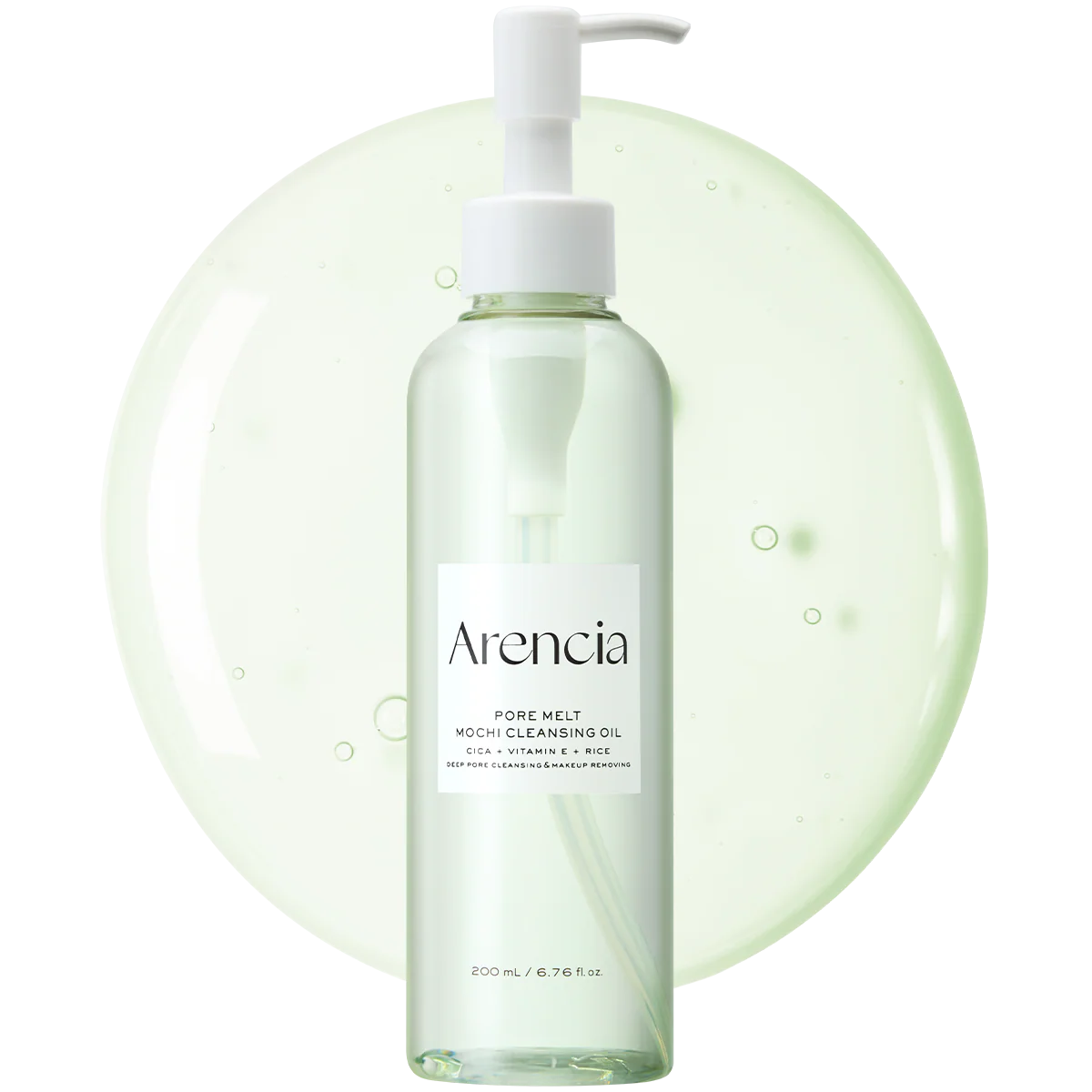 Arencia Pore Melt Double Cleansing Duo - Gentle Cleansing Oil & Fresh Green Rice Mochi Cleanser