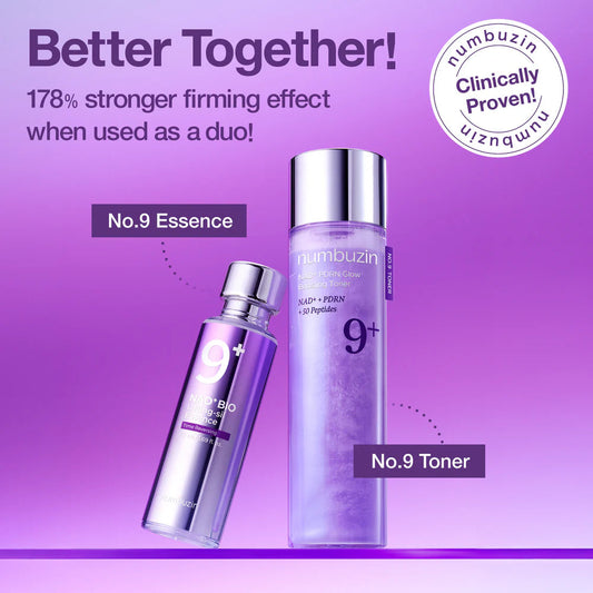 Numbuzin No.9 NAD+ Glow Boosting Set