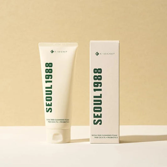 KSecret Seoul 1988 Cleansing Foam: Pine Cica 1% + Probiotics