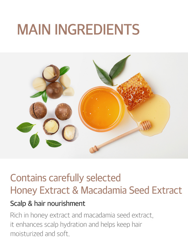 KUNDAL Cherry Blossom Edition|Honey & Macadamia Shampoo & Treatment Set (500ml + 500ml)