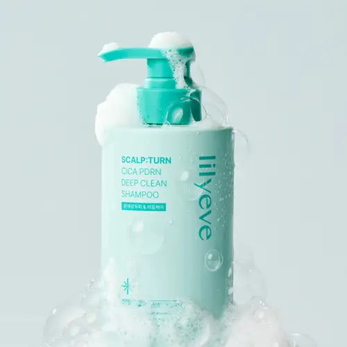 Lilyeve Scalp:Turn Cica PDRN Deep Clean Shampoo 500g