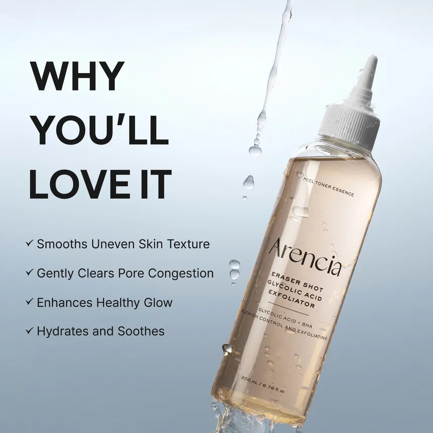 Arencia Eraser Shot Glycolic Acid Exfoliator