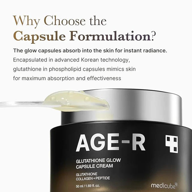 Medicube AGE-R Glutathione Glow Capsule Cream (50 ml)