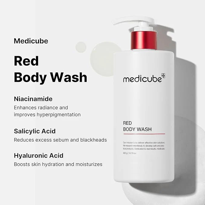 Medicube Red Acne Body Wash 2.0 (400g)