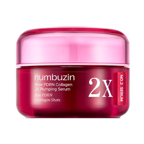 Numbuzin No.2 Rose PDRN Collagen 2X Plumping Serum
