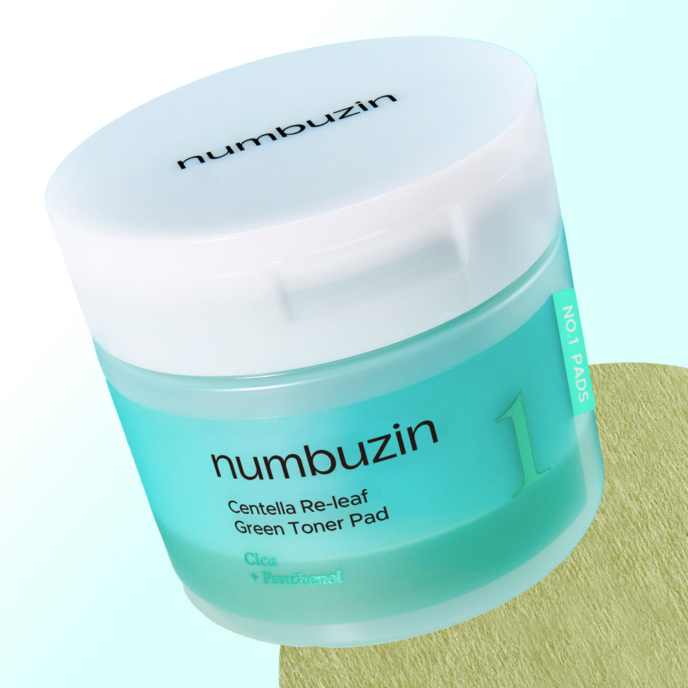Numbuzin No.1 Centella Re-leaf Green Toner Pad 190ml (70 Pads)