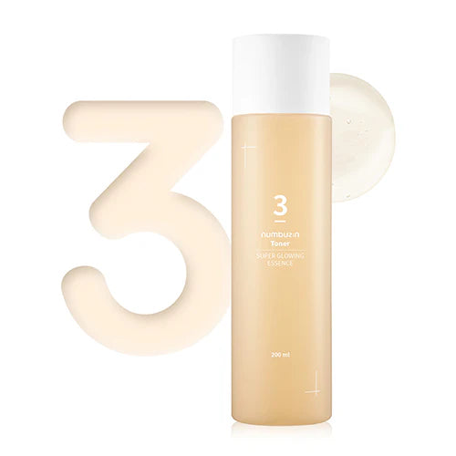 Numbuzin No.3 Super Glowing Essence Toner (200ml)
