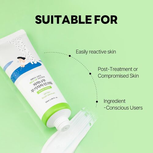 Round Lab Birch Mild-Up Sunscreen SPF 50+ PA++++ 50ml