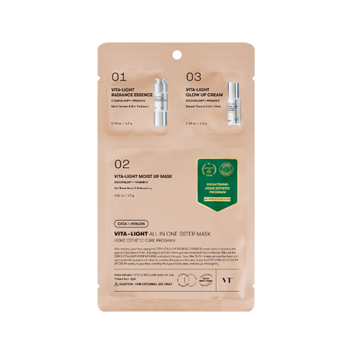VT Cosmetics Reedle Shot Vita-Light All-in-One 3-Step Mask