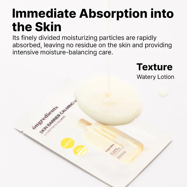 Ongredients Skin Barrier Calming Mask (6ea)
