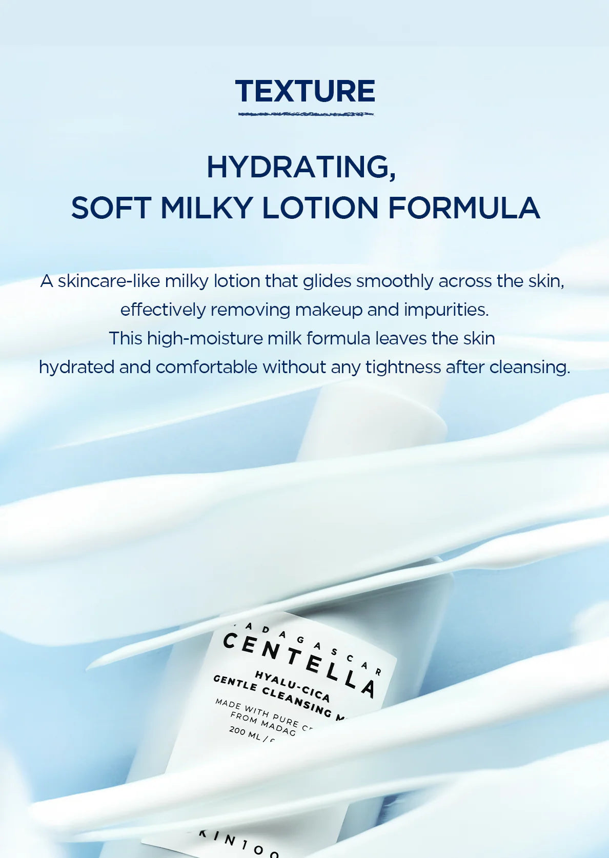 Skin 1004 Madagascar Centella Hyalu-Cica Gentle Cleansing Milk