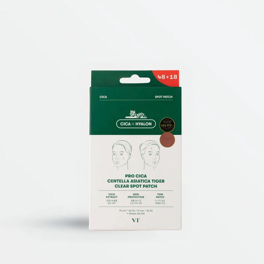 VT Pro Cica Centella Asiatica Tiger Clear Spot Patch – 66pcs