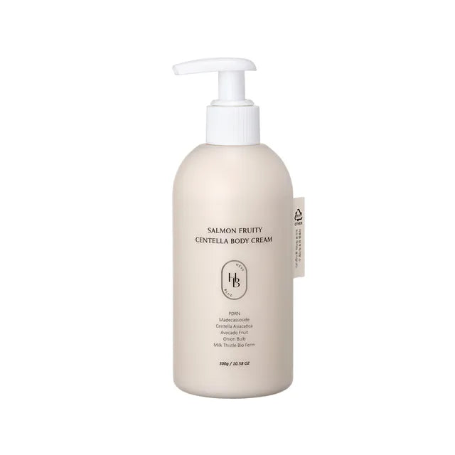 Heveblue Salmon Fruity Centella Body Cream 300ml