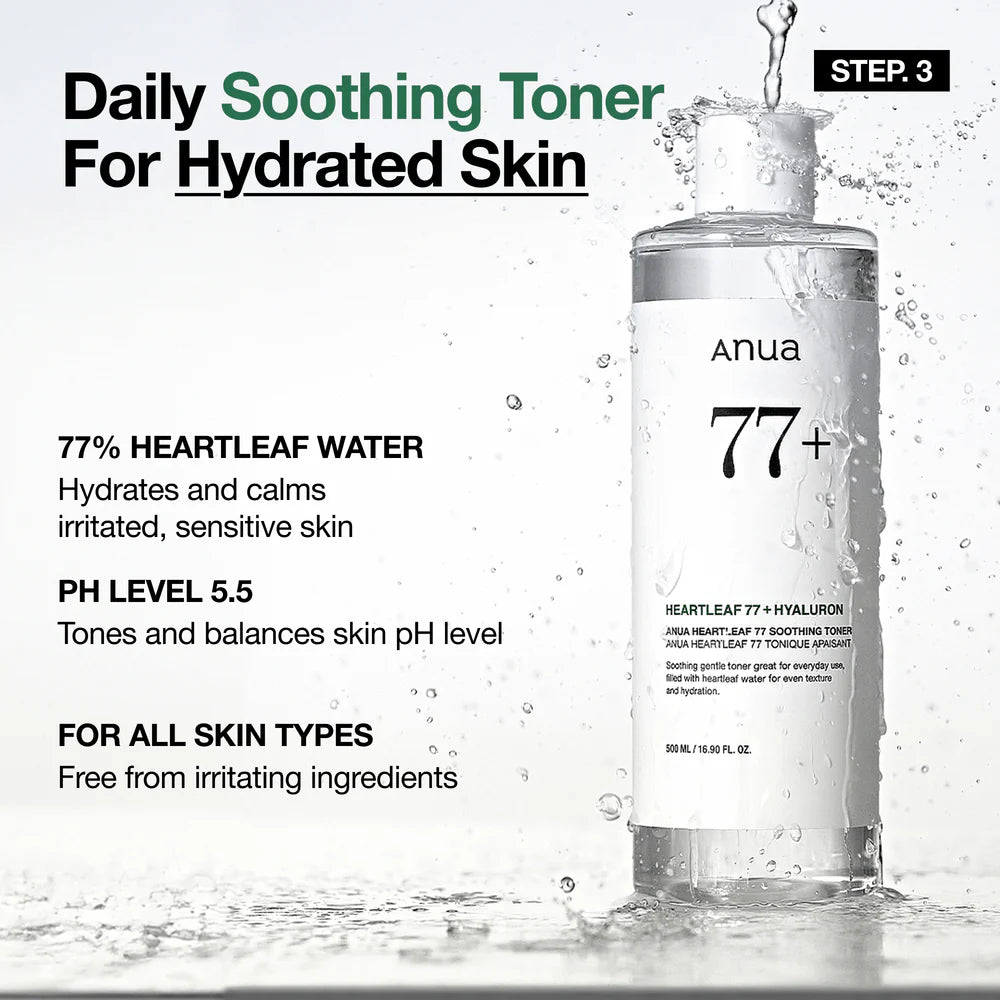 Anua Glass Skin Essential Set