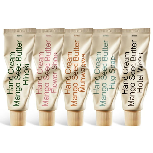 Hetras Perfumed Mango Seed Butter Hand Cream (50ml)-5 Types